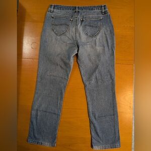 Lee Riders Midrise Straight Jeans Size 34x27
